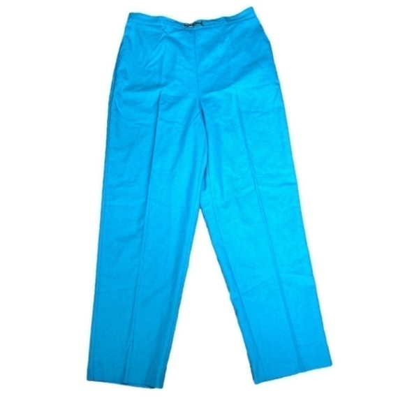 Alfred Dunner Pants - ALFRED Dunner Samba Teal Pants NWT